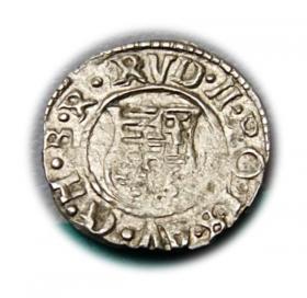 Obrazek 2 dla: Denar 1583 Rudolf II Habsburg Węgry