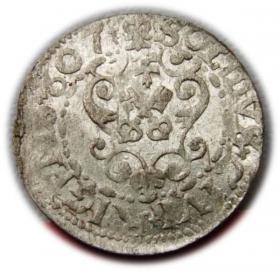 Obrazek 2 dla: Szeląg 1607 Zygmunt III Waza Ryga