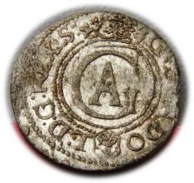 Obrazek dla: Szeląg 1625 Gustaw Adolf Ryga