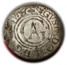 Obrazek dla: Szeląg 1626 Gustaw Adolf Ryga