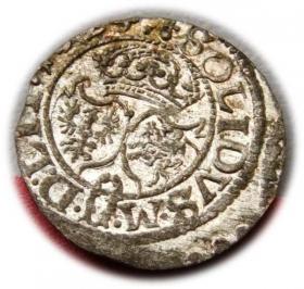 Obrazek 2 dla: Szeląg 1624 Zygmunt III Waza Wilno