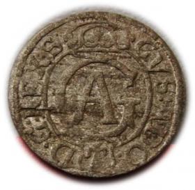 Obrazek dla: Szeląg 1630 Gustaw Adolf Elbląg