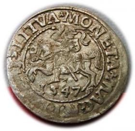 Obrazek dla: Półgrosz 1547 Zygmunt II August Wilno