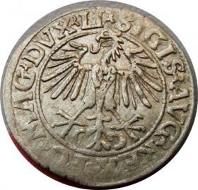 Obrazek 2 dla: Półgrosz 1548 Zygmunt II August Wilno