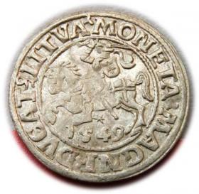 Obrazek dla: Półgrosz 1549 Zygmunt II August Wilno