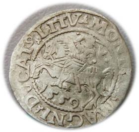 Obrazek dla: Półgrosz 1559 Zygmunt II August Wilno
