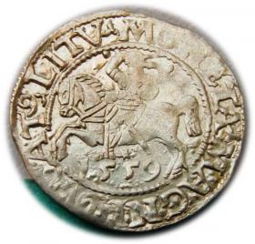 Obrazek dla: Półgrosz 1559 Zygmunt II August Wilno