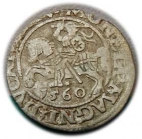 Obrazek dla: Półgrosz 1560 Zygmunt II August Wilno