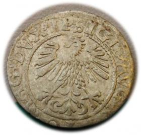 Obrazek 2 dla: Półgrosz 1560 Zygmunt II August Wilno