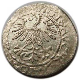 Obrazek 2 dla: Półgrosz 1560 Zygmunt II August Wilno