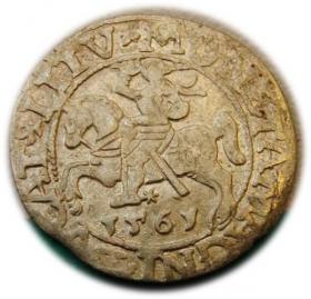 Obrazek dla: Półgrosz 1561 Zygmunt II August Wilno