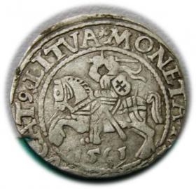 Obrazek dla: Półgrosz 1561 Zygmunt II August Wilno