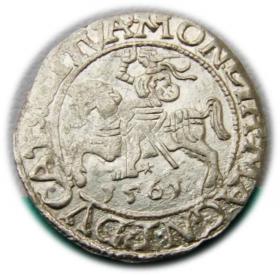 Obrazek dla: Półgrosz 1561 Zygmunt II August Wilno