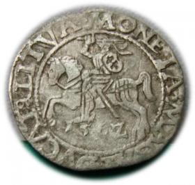 Obrazek dla: Półgrosz 1562 Zygmunt II August Wilno