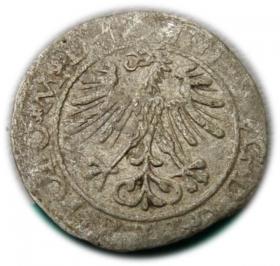 Obrazek 2 dla: Półgrosz 1564 Zygmunt II August Wilno