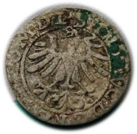 Obrazek 2 dla: Półgrosz 1565 Zygmunt II August Wilno