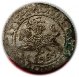 Obrazek dla: Półgrosz 1565 Zygmunt II August Wilno