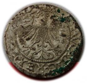 Obrazek 2 dla: Półgrosz 1565 Zygmunt II August Wilno