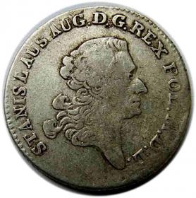 Obrazek dla: Złotówka koronna 1766 Stanisław August Poniatowski Warszawa