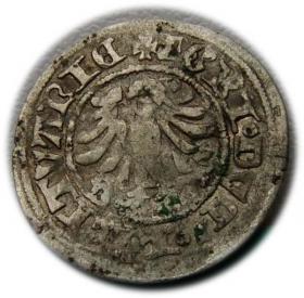 Obrazek 2 dla: Półgrosz Aleksander Jagiellończyk Wilno