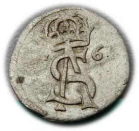 Obrazek 2 dla: Dwudenar 1566 Zygmunt II August Wilno