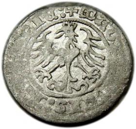 Obrazek 2 dla: Półgrosz 1515 Zygmunt I Stary Wilno