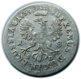 Obrazek 2 dla: Ort 1699 Fryderyk Wilhelm Księstwo Pruskie Królewiec