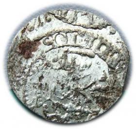 Obrazek 2 dla: Szeląg 1619 Zygmunt III Waza Wilno