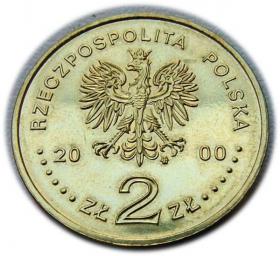 Obrazek 2 dla: 2 złote 2000, 1000 lat zjazdu w Gnieźnie NG