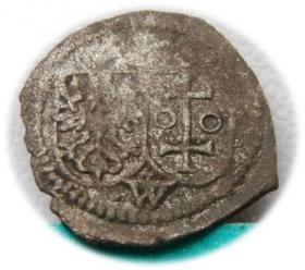 Denar 1608 Zygmunt III Waza Wschowa