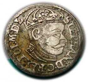 Obrazek dla: Trojak 1582 Stefan Batory Olkusz