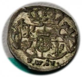 Obrazek 2 dla: Halerz 1755 August III Sas Drezno 