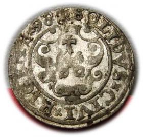 Obrazek 2 dla: Szeląg 1598 Zygmunt III Waza Ryga