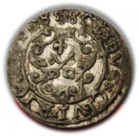 Obrazek 2 dla: Szeląg 1598 Zygmunt III Waza Ryga