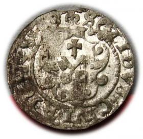 Obrazek 2 dla: Szeląg 1599 Zygmunt III Waza Ryga