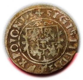 Obrazek 2 dla: Szeląg 1625 Zygmunt III Waza Bydgoszcz