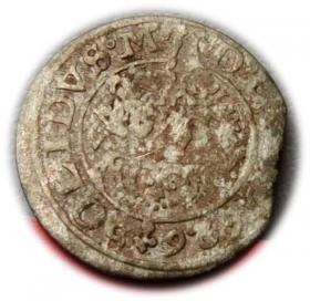 Obrazek 2 dla: Szeląg 1626 Zygmunt III Waza Wilno