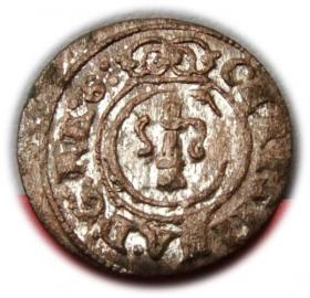 Obrazek dla: Szeląg 1646 Krystyna Waza Ryga