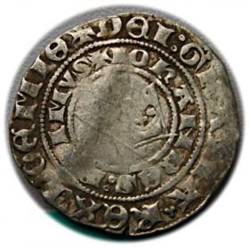 Obrazek dla: Grosz praski Jan Luksemburski Czechy Kutna Hora