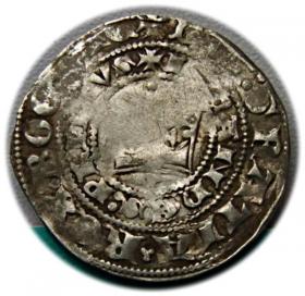 Obrazek dla: Grosz praski Jan Luksemburski Czechy Kutna Hora