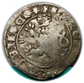 Obrazek 2 dla: Grosz praski Jan Luksemburski Czechy Kutna Hora