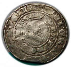 Obrazek dla: Grosz praski Jan Luksemburski Czechy Kutna Hora