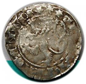 Obrazek 2 dla: Grosz praski Jan Luksemburski Czechy