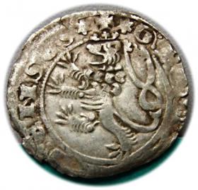 Obrazek 2 dla: Grosz praski Jan Luksemburski Czechy