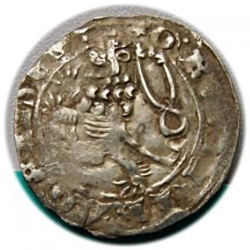 Obrazek 2 dla: Grosz praski Jan Luksemburski Czechy