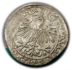 Obrazek 2 dla: Półgrosz 1560 Zygmunt II August Wilno