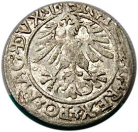 Obrazek 2 dla: Półgrosz 1561 Zygmunt II August Wilno