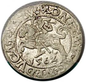 Obrazek dla: Półgrosz 1562 Zygmunt II August Wilno