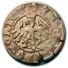 Obrazek 2 dla: Półgrosz Władysław Jagiełło Kraków "P"