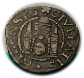 Obrazek dla: Szeląg 1571 Wolne Miasto Ryga